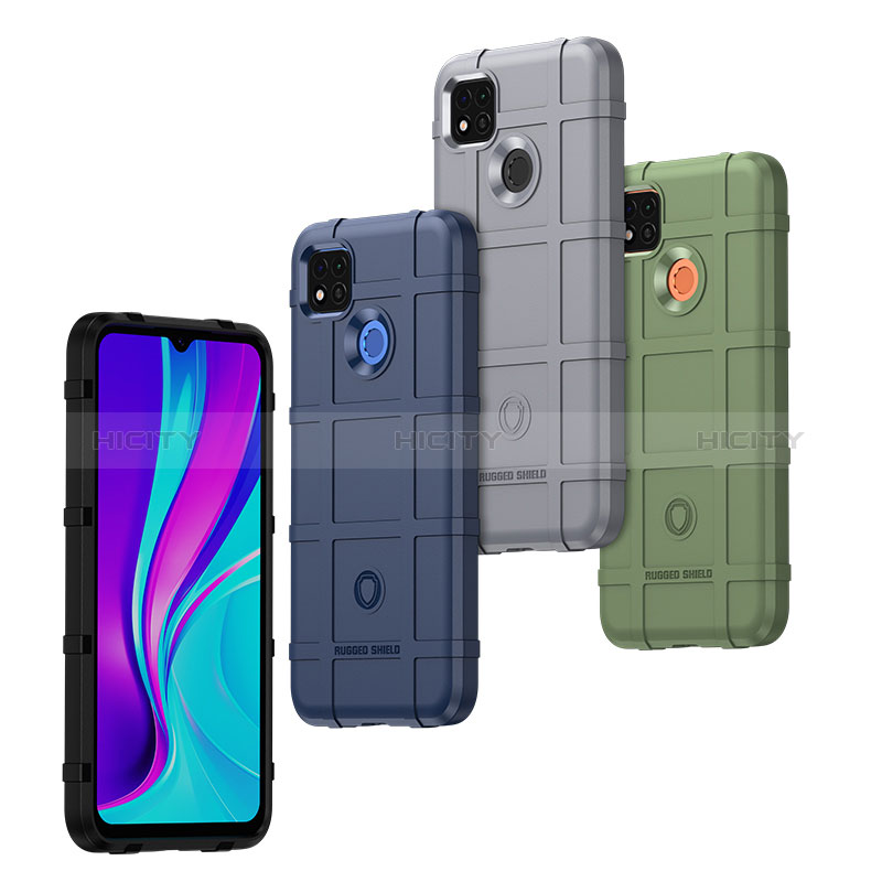 Custodia Silicone Ultra Sottile Morbida 360 Gradi Cover J01S per Xiaomi Redmi 9C