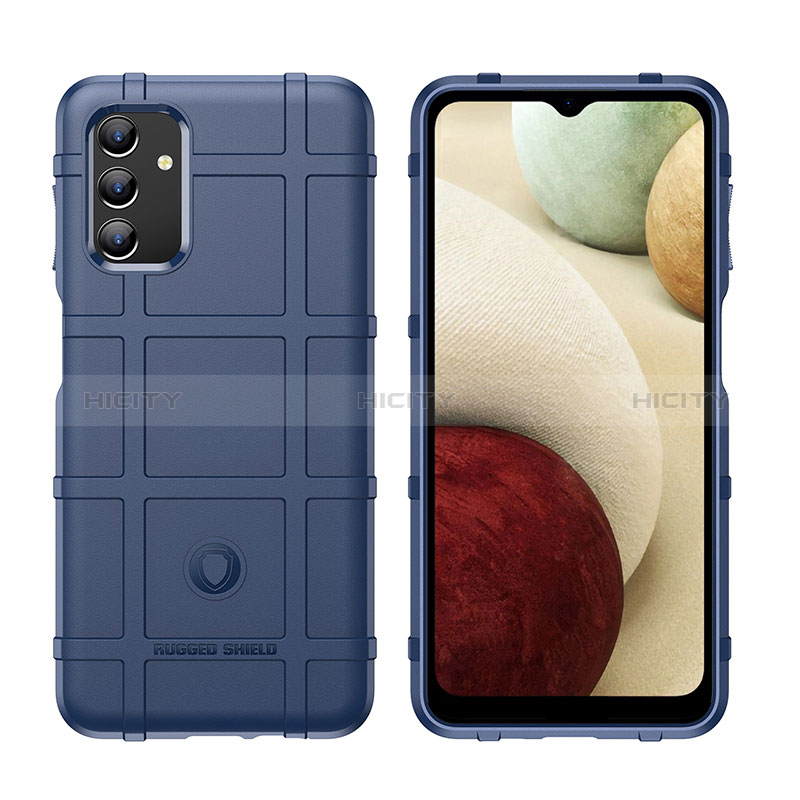 Custodia Silicone Ultra Sottile Morbida 360 Gradi Cover J02S per Samsung Galaxy A04s Blu