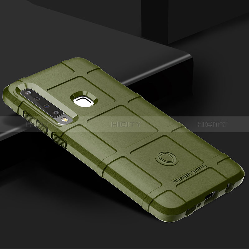Custodia Silicone Ultra Sottile Morbida 360 Gradi Cover J02S per Samsung Galaxy A9s Verde