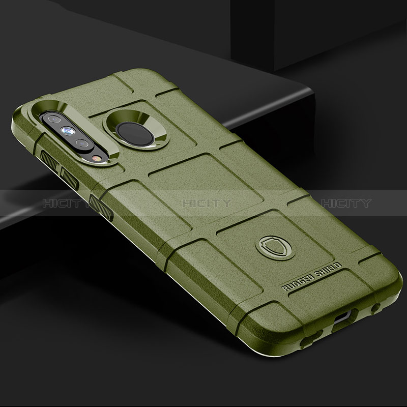Custodia Silicone Ultra Sottile Morbida 360 Gradi Cover J02S per Samsung Galaxy M40 Verde