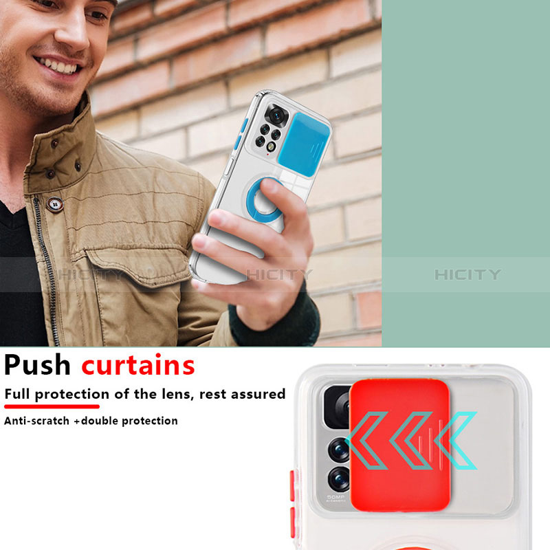 Custodia Silicone Ultra Sottile Morbida 360 Gradi Cover MJ1 per Xiaomi Redmi Note 11 4G (2022)