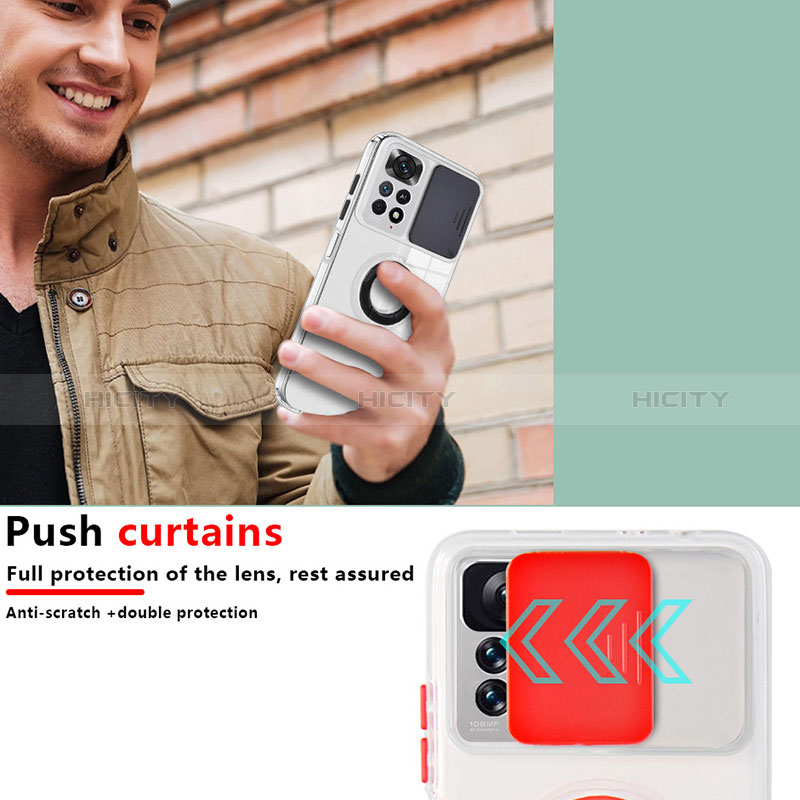 Custodia Silicone Ultra Sottile Morbida 360 Gradi Cover MJ1 per Xiaomi Redmi Note 11 Pro 5G