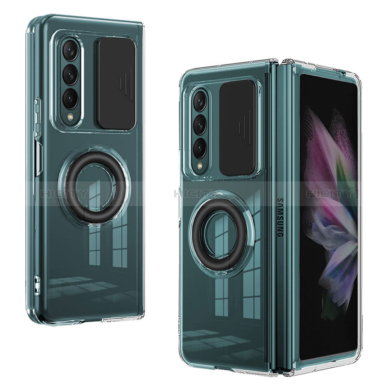 Custodia Silicone Ultra Sottile Morbida 360 Gradi Cover MJ2 per Samsung Galaxy Z Fold3 5G