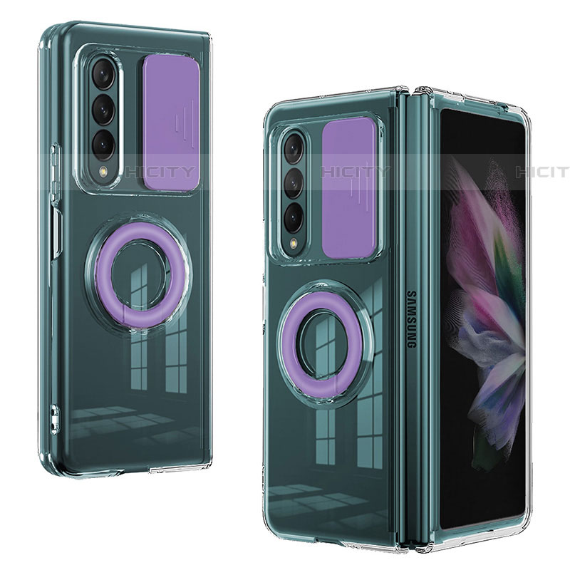 Custodia Silicone Ultra Sottile Morbida 360 Gradi Cover MJ2 per Samsung Galaxy Z Fold4 5G