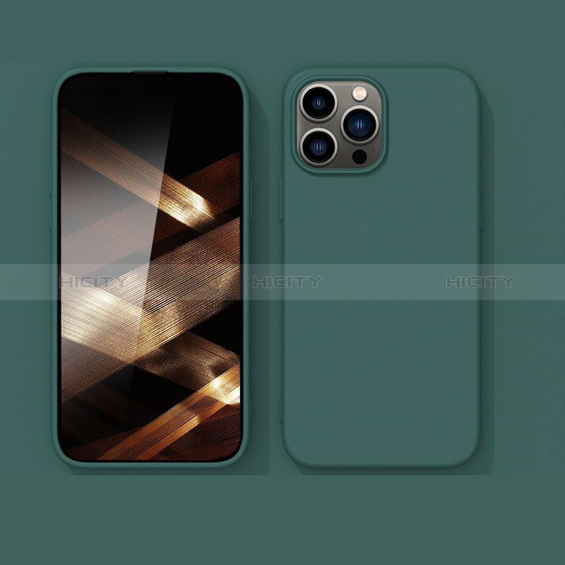 Custodia Silicone Ultra Sottile Morbida 360 Gradi Cover per Apple iPhone 14 Pro