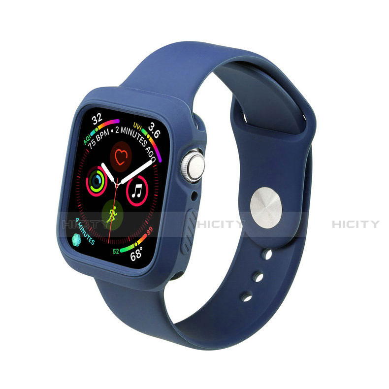 Custodia Silicone Ultra Sottile Morbida 360 Gradi Cover per Apple iWatch 5 40mm