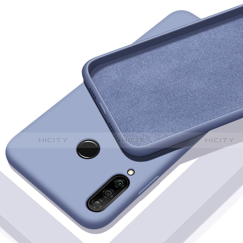 Custodia Silicone Ultra Sottile Morbida 360 Gradi Cover per Huawei Enjoy 9s Cielo Blu