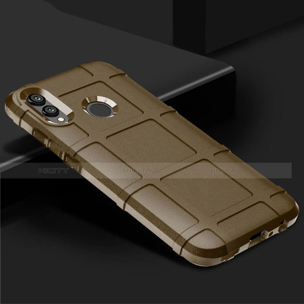 Custodia Silicone Ultra Sottile Morbida 360 Gradi Cover per Huawei Honor 8X Oro