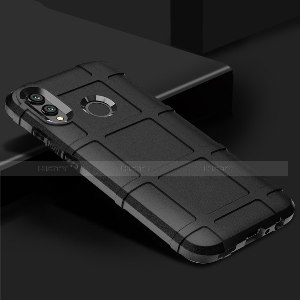 Custodia Silicone Ultra Sottile Morbida 360 Gradi Cover per Huawei Honor View 10 Lite Nero