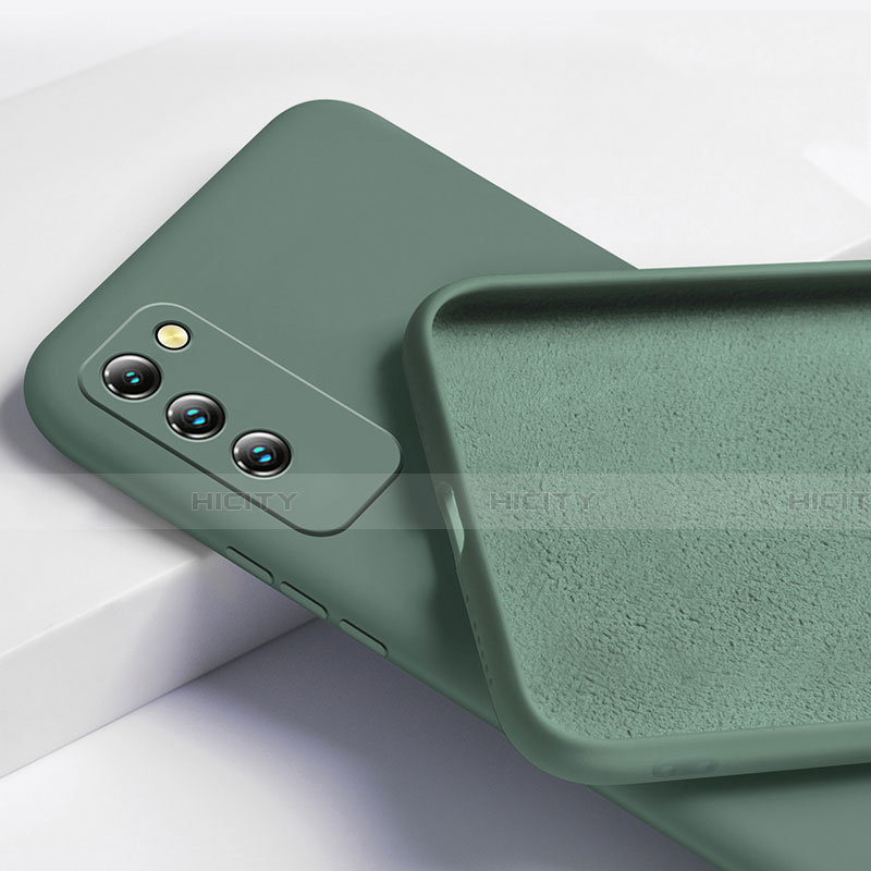 Custodia Silicone Ultra Sottile Morbida 360 Gradi Cover per Huawei Honor X10 5G Verde