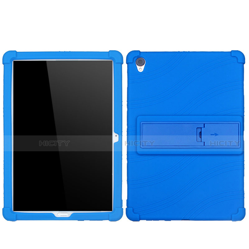 Custodia Silicone Ultra Sottile Morbida 360 Gradi Cover per Huawei MediaPad M6 10.8 Blu