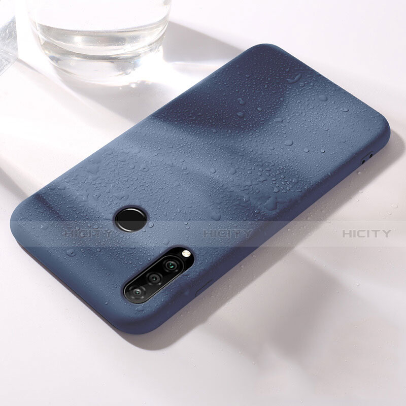 Custodia Silicone Ultra Sottile Morbida 360 Gradi Cover per Huawei Nova 4e Blu