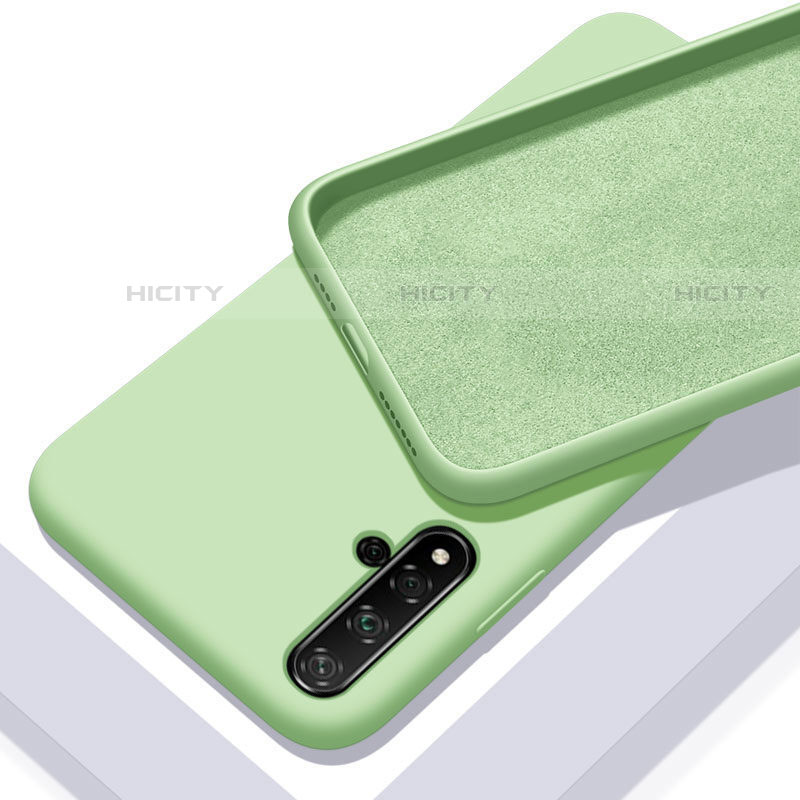 Custodia Silicone Ultra Sottile Morbida 360 Gradi Cover per Huawei Nova 5T Verde