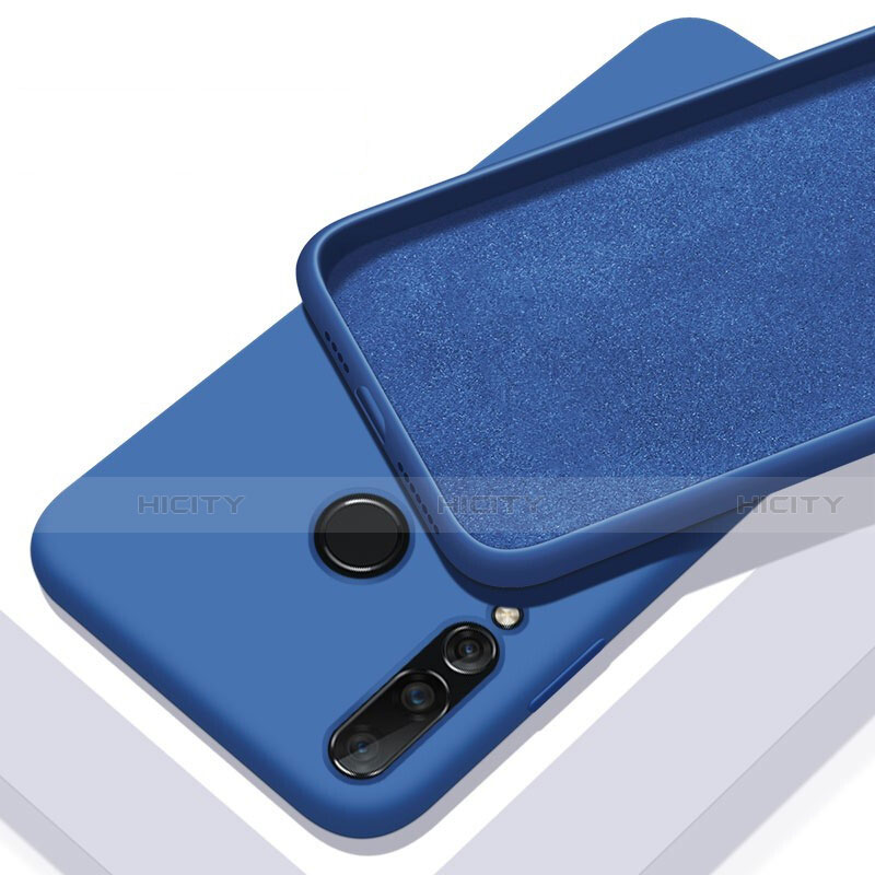 Custodia Silicone Ultra Sottile Morbida 360 Gradi Cover per Huawei P20 Lite (2019) Blu