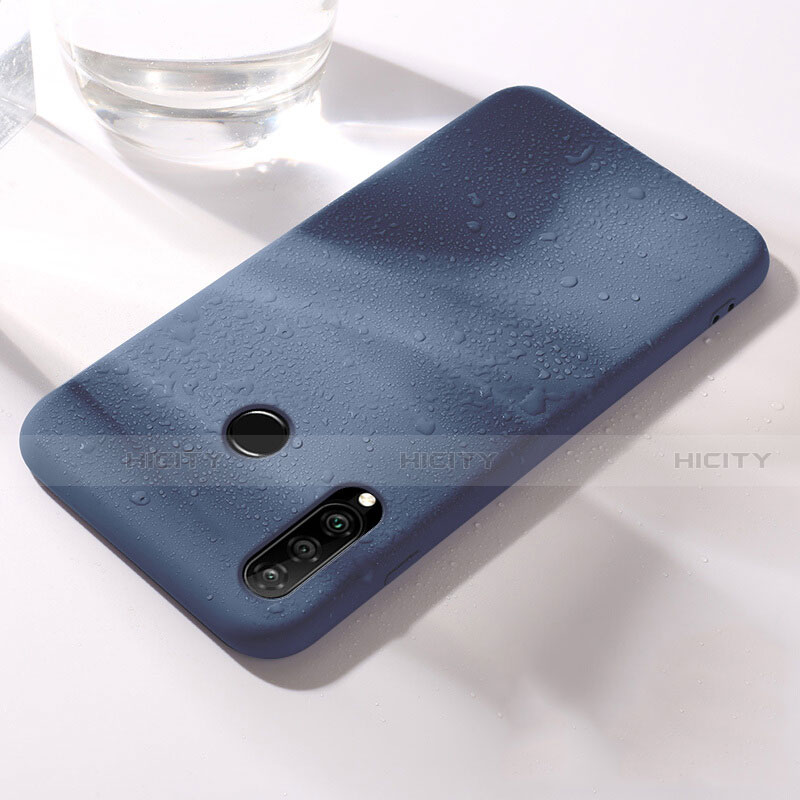 Custodia Silicone Ultra Sottile Morbida 360 Gradi Cover per Huawei P30 Lite Blu