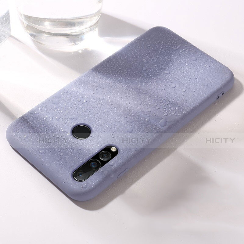 Custodia Silicone Ultra Sottile Morbida 360 Gradi Cover per Huawei P30 Lite New Edition Viola