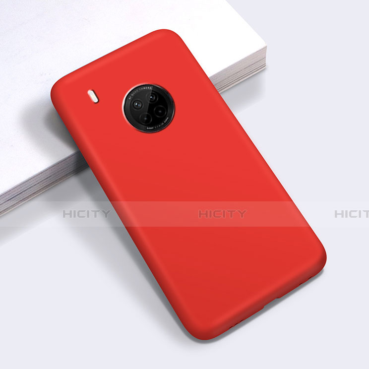 Custodia Silicone Ultra Sottile Morbida 360 Gradi Cover per Huawei Y9a Rosso