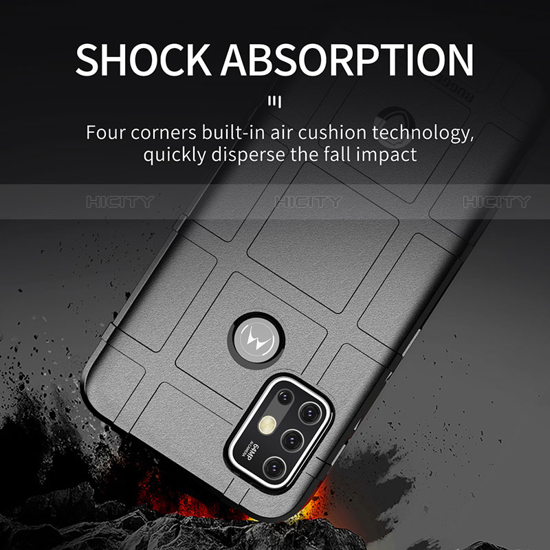 Custodia Silicone Ultra Sottile Morbida 360 Gradi Cover per Motorola Moto G30