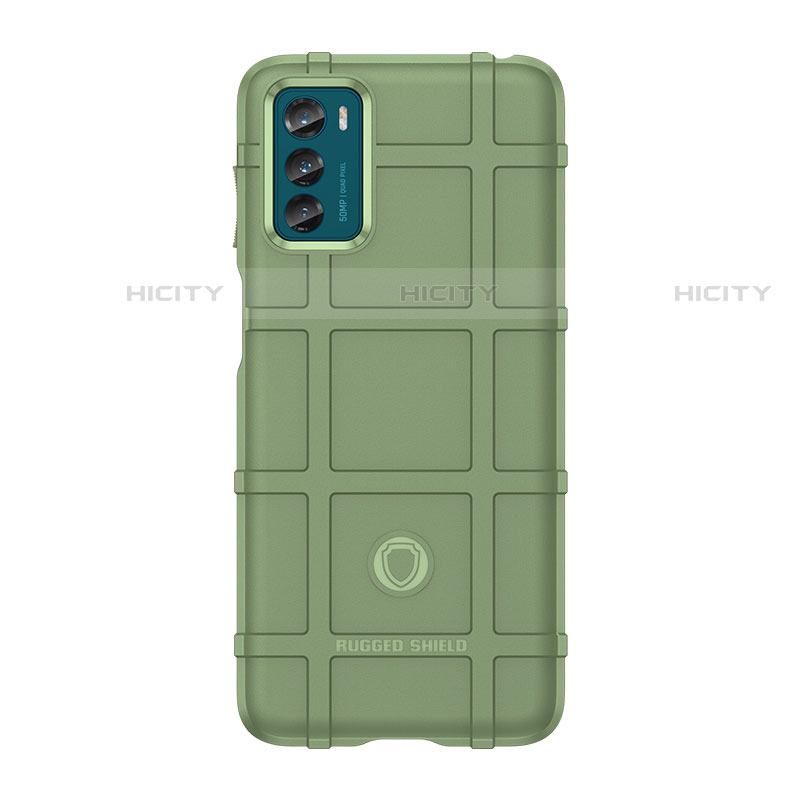 Custodia Silicone Ultra Sottile Morbida 360 Gradi Cover per Motorola Moto G42 Verde