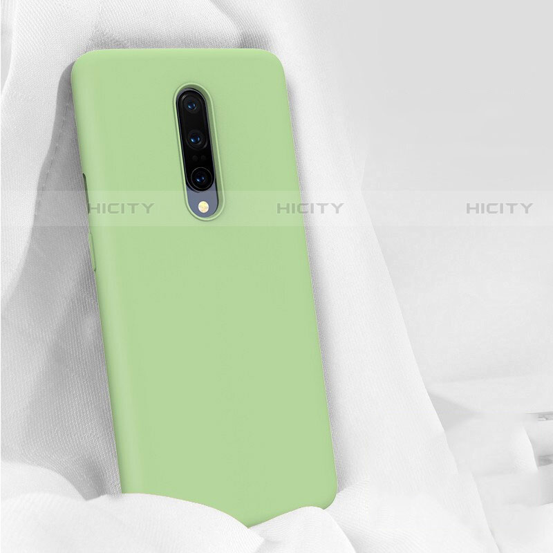 Custodia Silicone Ultra Sottile Morbida 360 Gradi Cover per OnePlus 7 Pro Verde