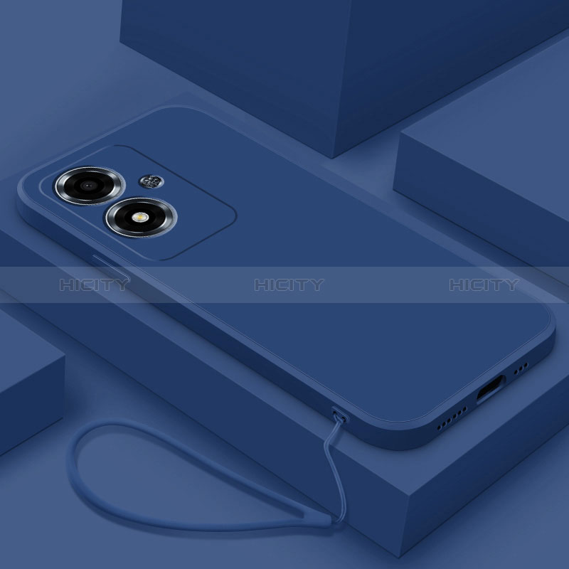 Custodia Silicone Ultra Sottile Morbida 360 Gradi Cover per Oppo A2m 5G Blu