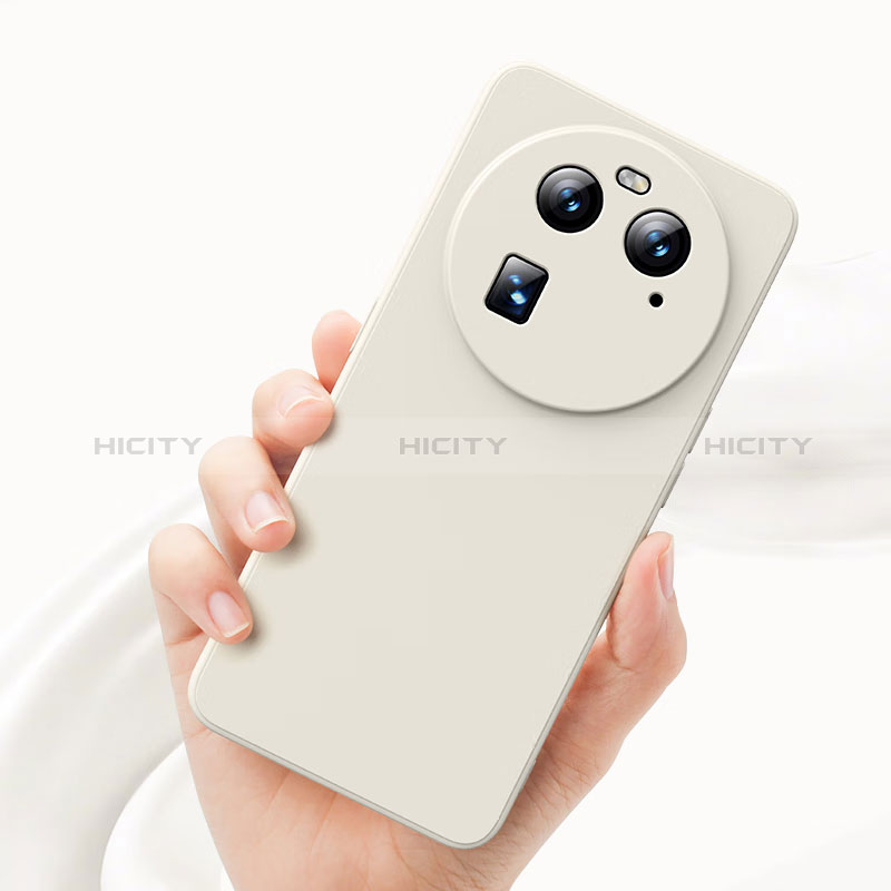 Custodia Silicone Ultra Sottile Morbida 360 Gradi Cover per Oppo Find X6 5G