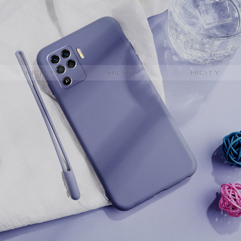 Custodia Silicone Ultra Sottile Morbida 360 Gradi Cover per Oppo Reno5 Lite