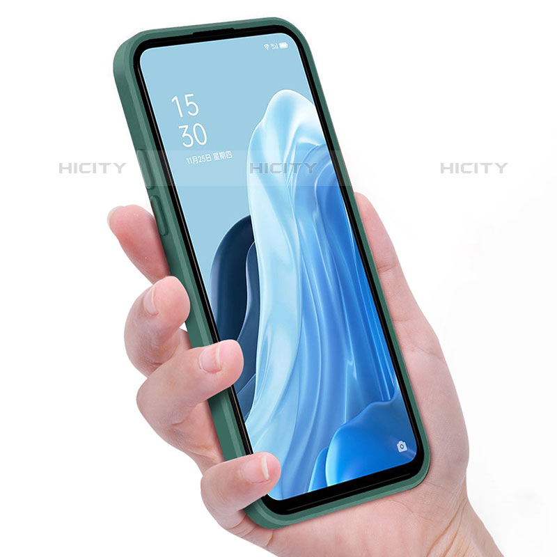 Custodia Silicone Ultra Sottile Morbida 360 Gradi Cover per Oppo Reno8 Pro 5G