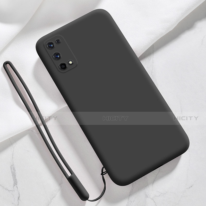 Custodia Silicone Ultra Sottile Morbida 360 Gradi Cover per Realme Q2 Pro 5G Nero