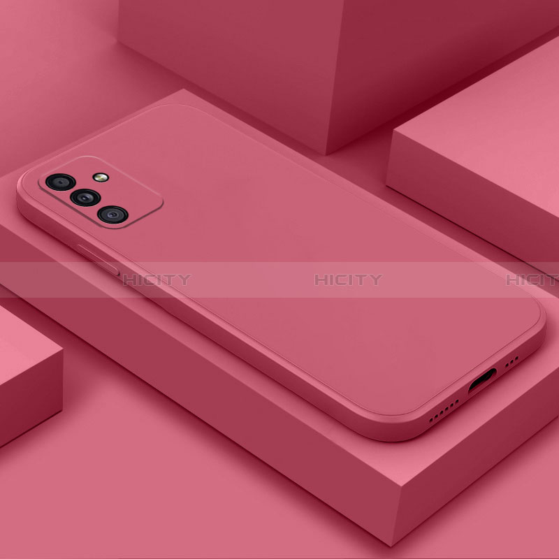 Custodia Silicone Ultra Sottile Morbida 360 Gradi Cover per Samsung Galaxy A14 5G Rosa Caldo