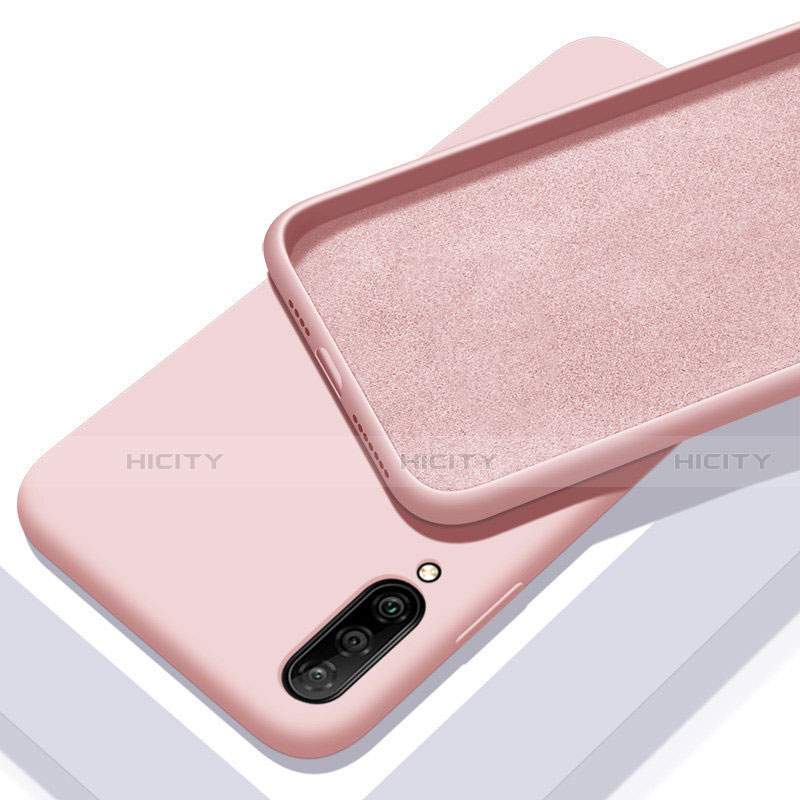 Custodia Silicone Ultra Sottile Morbida 360 Gradi Cover per Samsung Galaxy A70 Oro Rosa