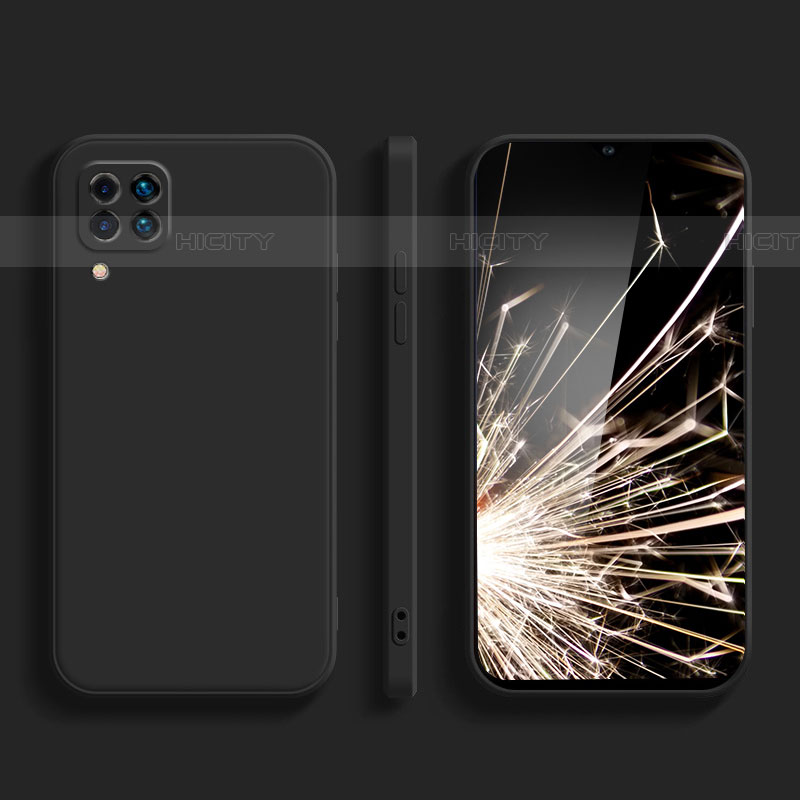Custodia Silicone Ultra Sottile Morbida 360 Gradi Cover per Samsung Galaxy F22 4G Nero