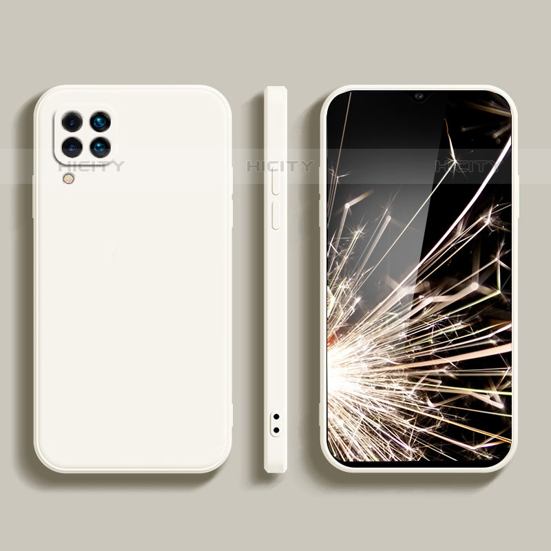 Custodia Silicone Ultra Sottile Morbida 360 Gradi Cover per Samsung Galaxy M33 5G Bianco