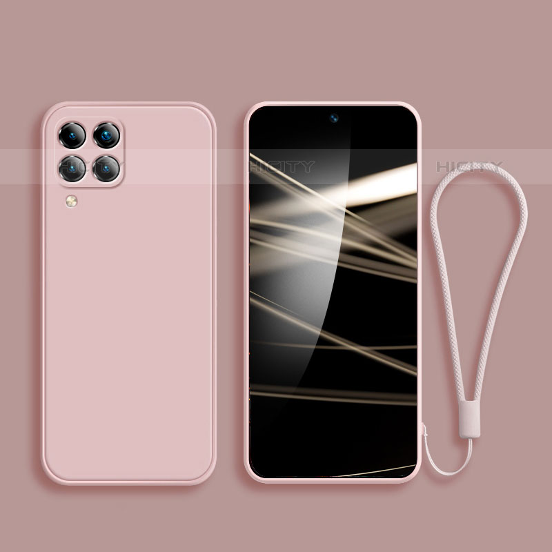 Custodia Silicone Ultra Sottile Morbida 360 Gradi Cover per Samsung Galaxy M62 4G Rosa