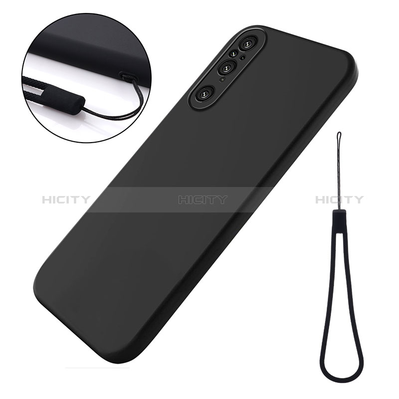 Custodia Silicone Ultra Sottile Morbida 360 Gradi Cover per Sony Xperia 1 V