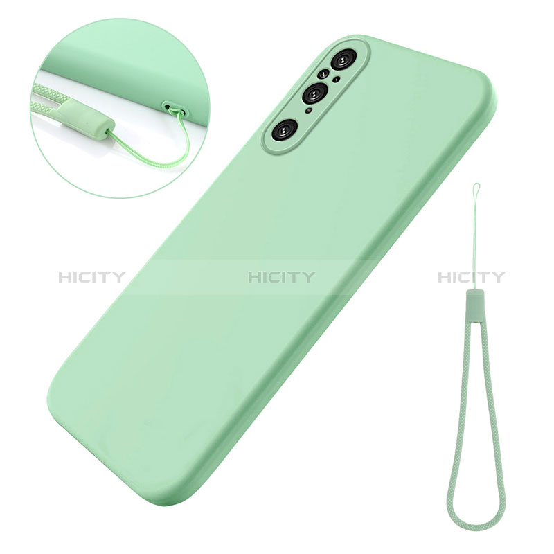 Custodia Silicone Ultra Sottile Morbida 360 Gradi Cover per Sony Xperia 1 V