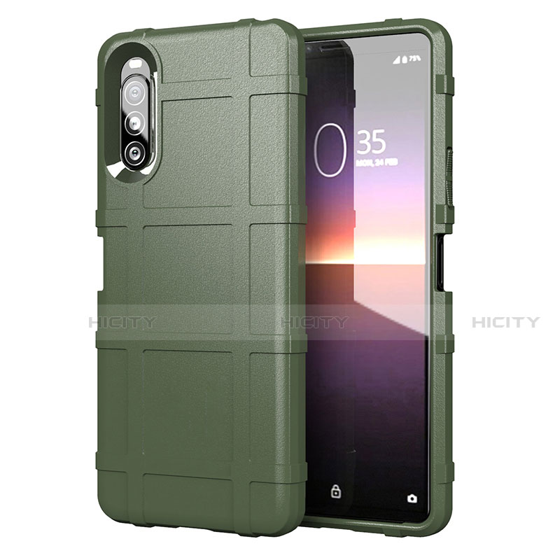 Custodia Silicone Ultra Sottile Morbida 360 Gradi Cover per Sony Xperia 10 II