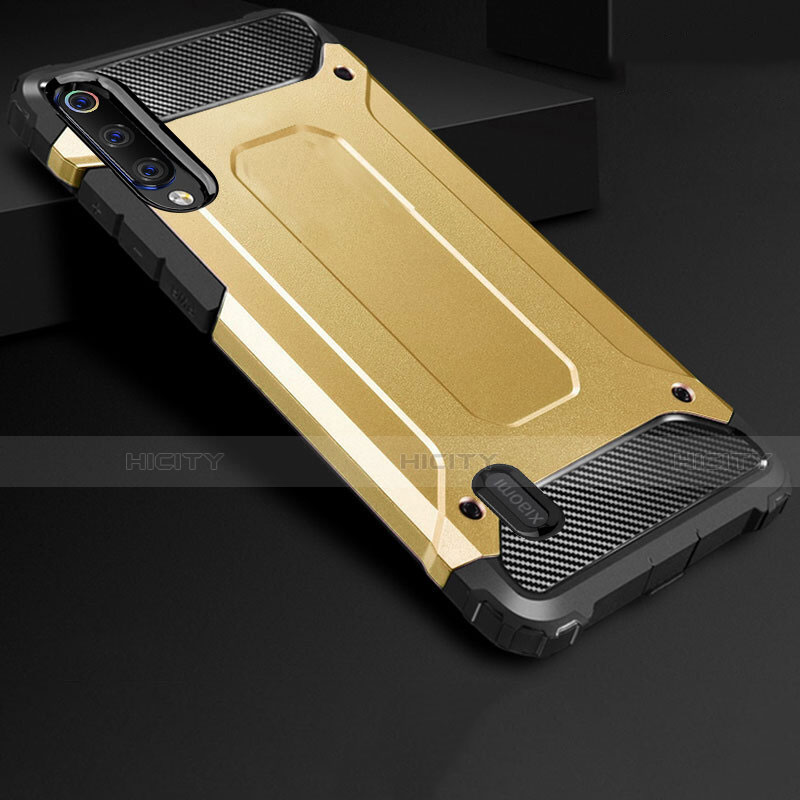 Custodia Silicone Ultra Sottile Morbida 360 Gradi Cover per Xiaomi CC9e Oro