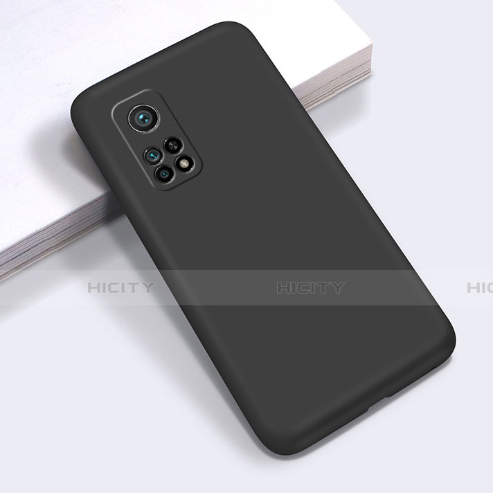 Custodia Silicone Ultra Sottile Morbida 360 Gradi Cover per Xiaomi Mi 10T Pro 5G Nero