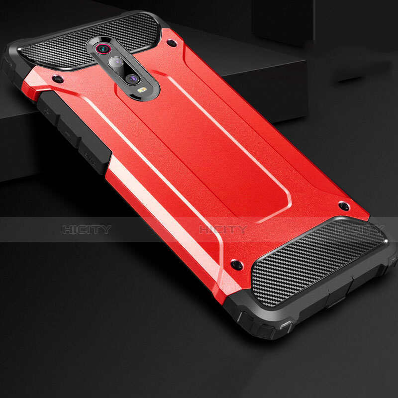 Custodia Silicone Ultra Sottile Morbida 360 Gradi Cover per Xiaomi Mi 9T Rosso