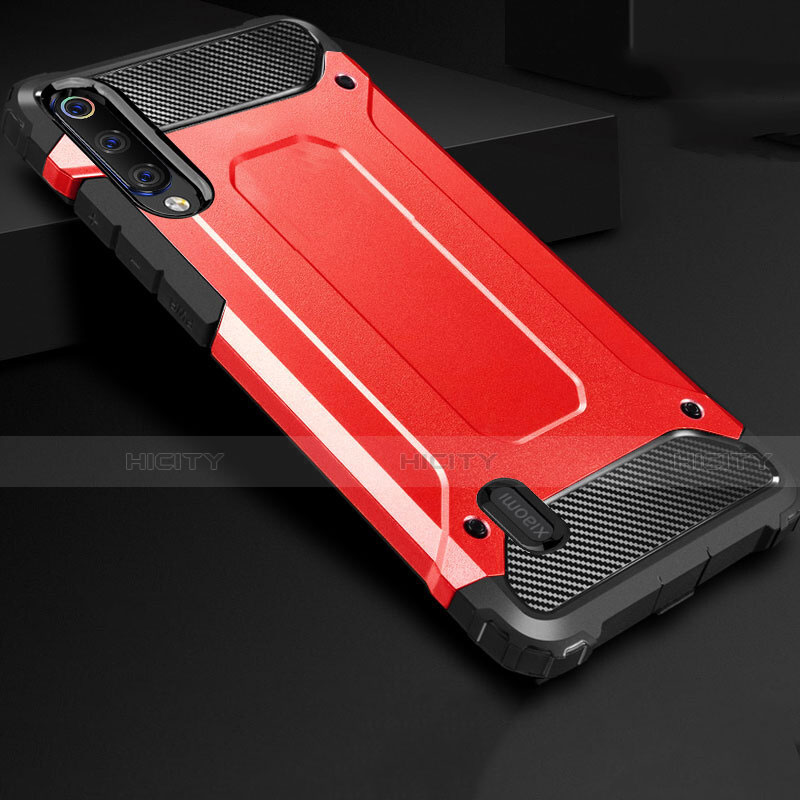 Custodia Silicone Ultra Sottile Morbida 360 Gradi Cover per Xiaomi Mi A3 Rosso