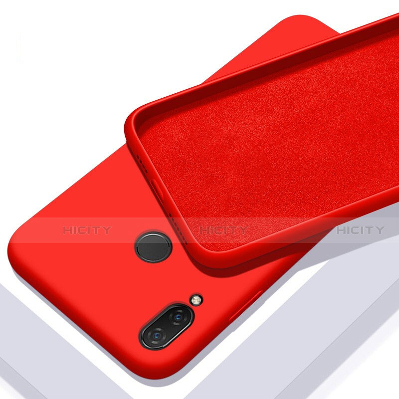 Custodia Silicone Ultra Sottile Morbida 360 Gradi Cover per Xiaomi Redmi 7 Rosso