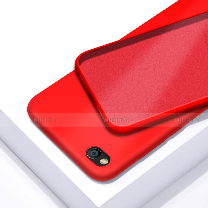 Custodia Silicone Ultra Sottile Morbida 360 Gradi Cover per Xiaomi Redmi Go Rosso