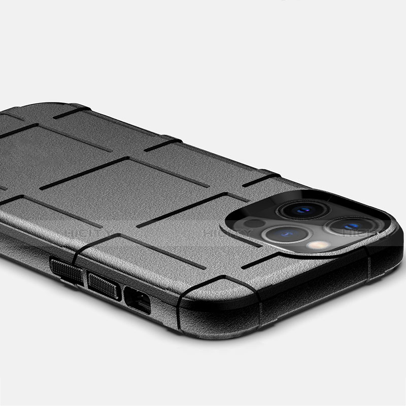 Custodia Silicone Ultra Sottile Morbida 360 Gradi Cover S01 per Apple iPhone 12 Pro