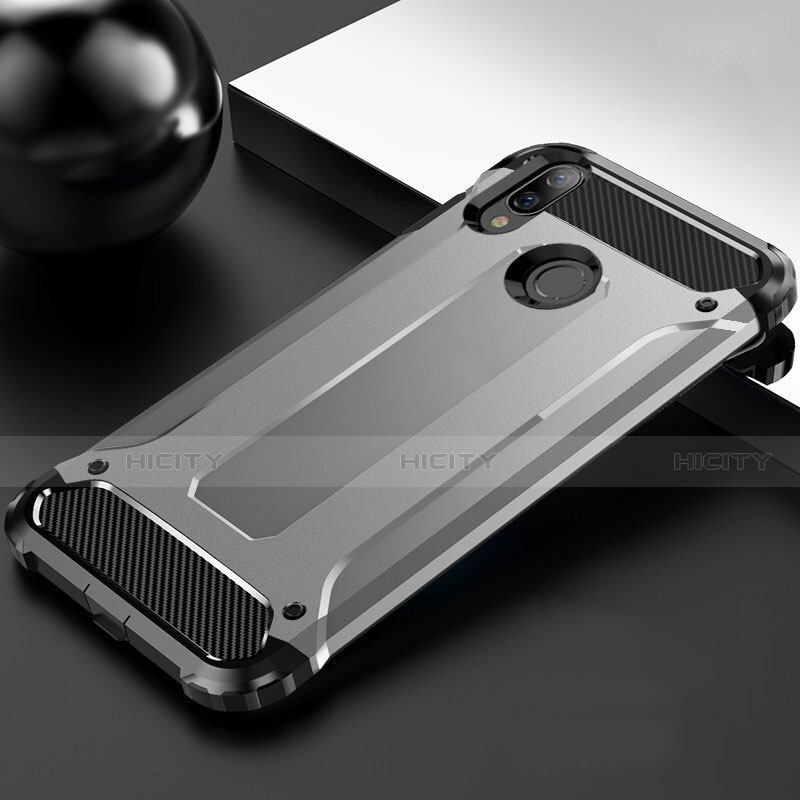 Custodia Silicone Ultra Sottile Morbida 360 Gradi Cover S01 per Huawei Enjoy 9 Plus Grigio
