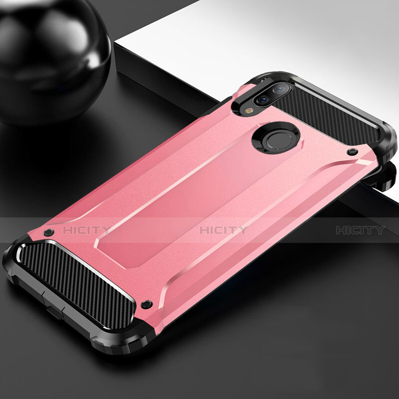 Custodia Silicone Ultra Sottile Morbida 360 Gradi Cover S01 per Huawei Enjoy 9 Plus Oro Rosa