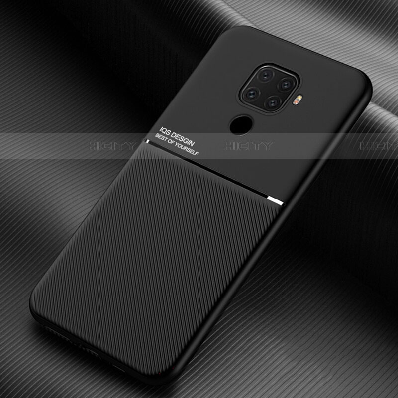 Custodia Silicone Ultra Sottile Morbida 360 Gradi Cover S01 per Huawei Nova 5i Pro Nero