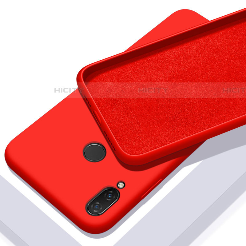 Custodia Silicone Ultra Sottile Morbida 360 Gradi Cover S01 per Huawei P Smart Z Rosso