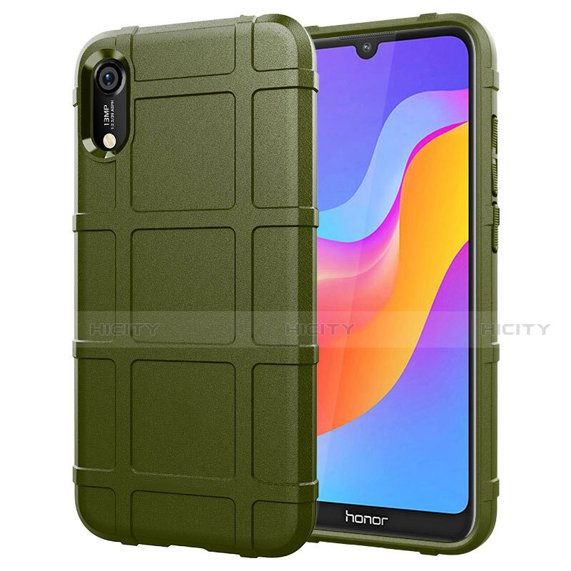 Custodia Silicone Ultra Sottile Morbida 360 Gradi Cover S01 per Huawei Y6 Prime (2019) Verde