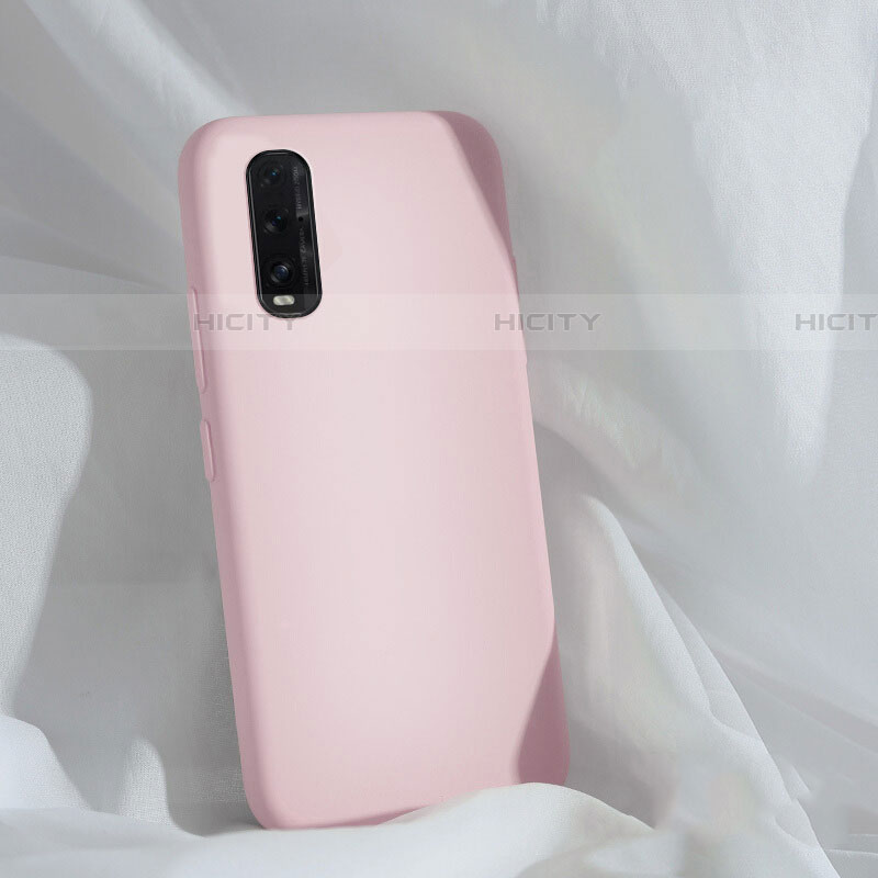 Custodia Silicone Ultra Sottile Morbida 360 Gradi Cover S01 per Oppo Find X2